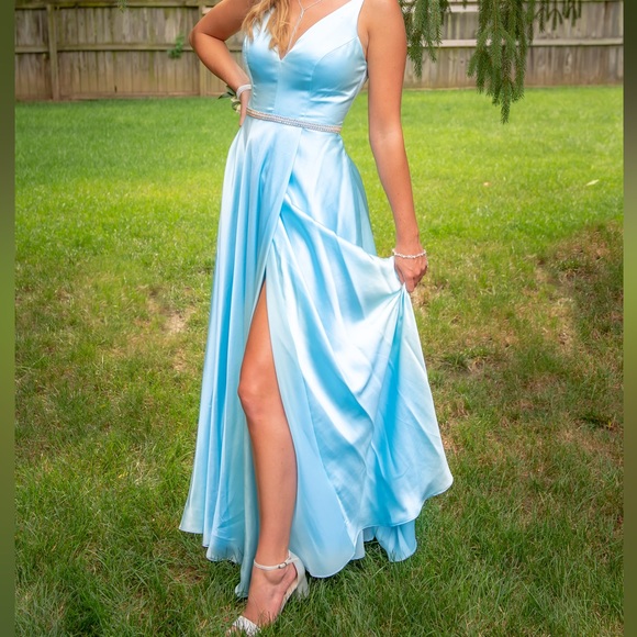 Macy's Prom Dress Light Blue - mordernwear.com Macy's Prom Dress Light Blue - mordernwear.com